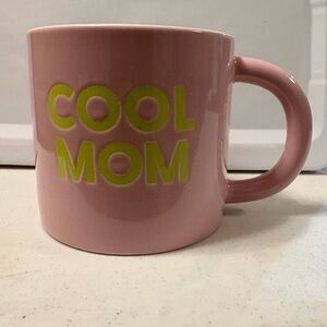 Room Essentials Stoneware Pink 'Cool Mom' Mug